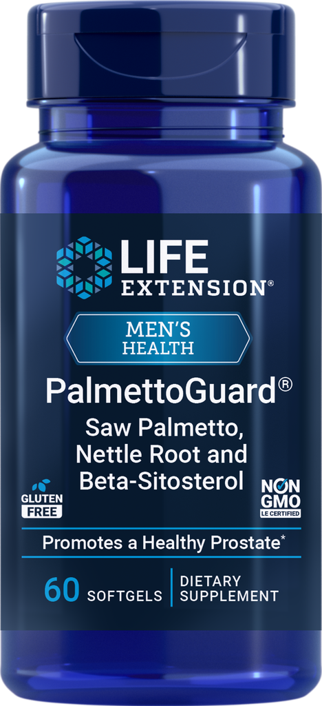 PalmettoGuard® Saw Palmetto/Nettle Root Formula with Beta-Sitosterol